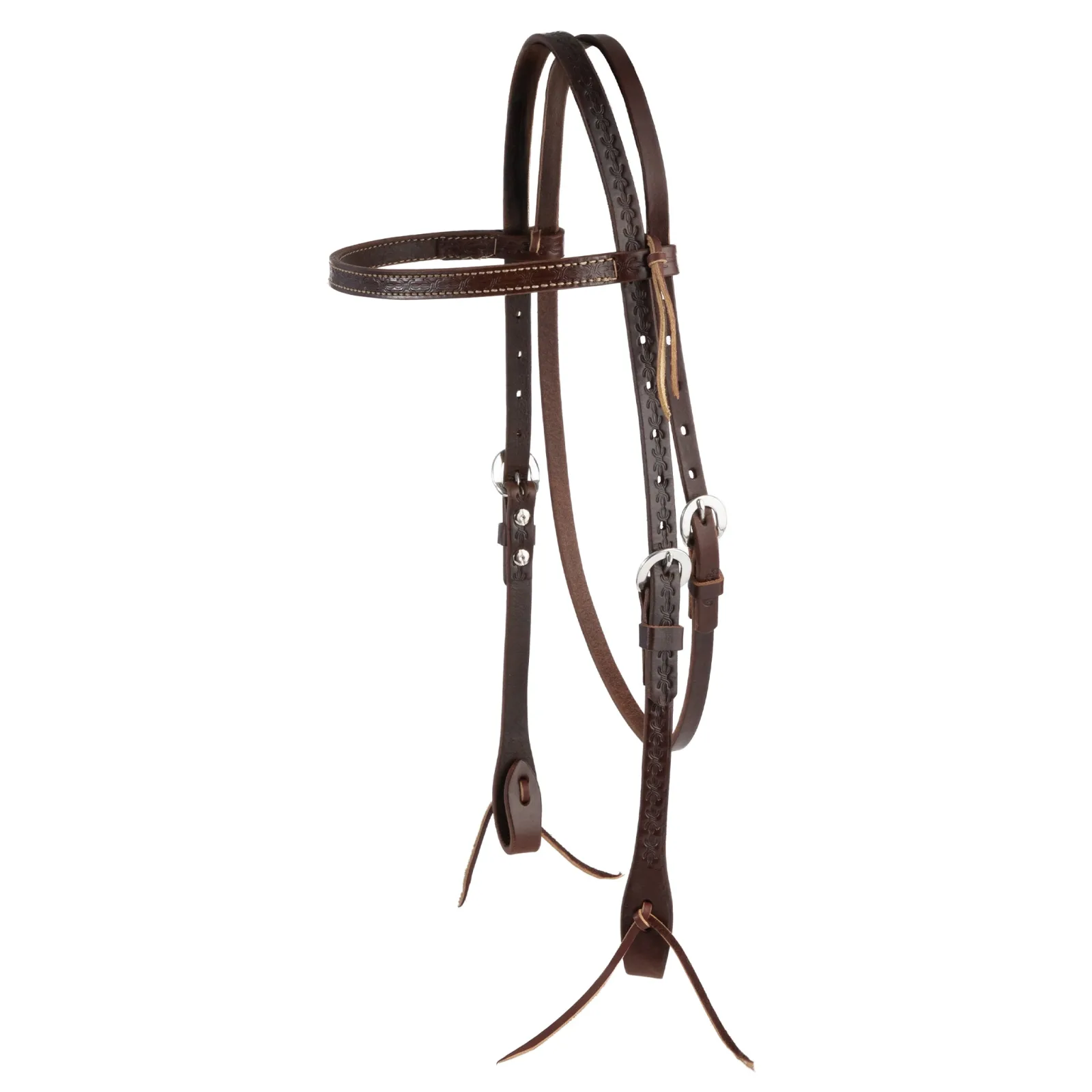 Weaver Leather Barbed Wire Browband Headstall