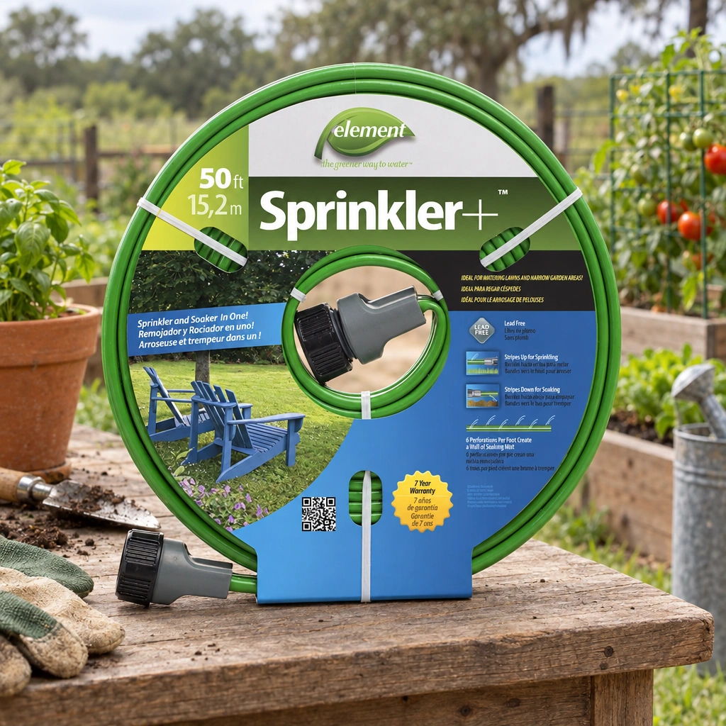Element Sprinkler+ Sprinkler and Soaker Hose