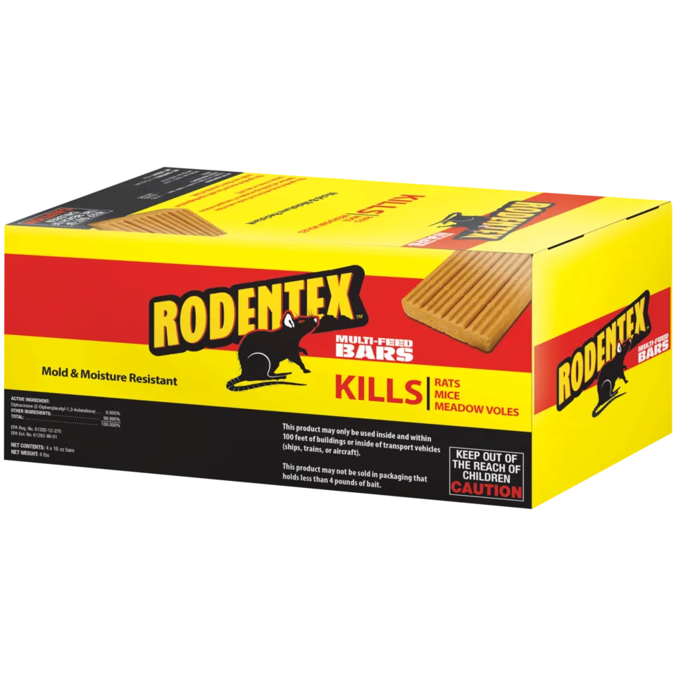 Rodentex Multi-Feed Bars 4-pound