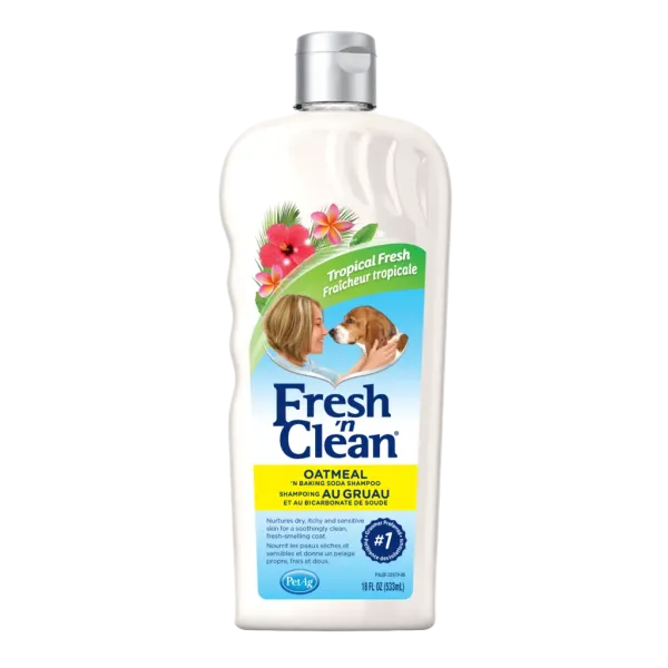 Fresh 'n Clean Oatmeal 'n Baking Soda Shampoo, Tropical Fresh Scent, 18 oz