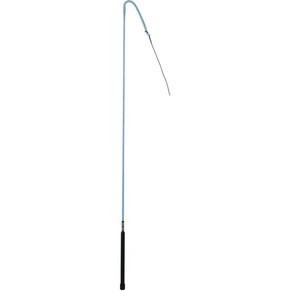 Stock Whip with Rubber Handle and 8" Popper