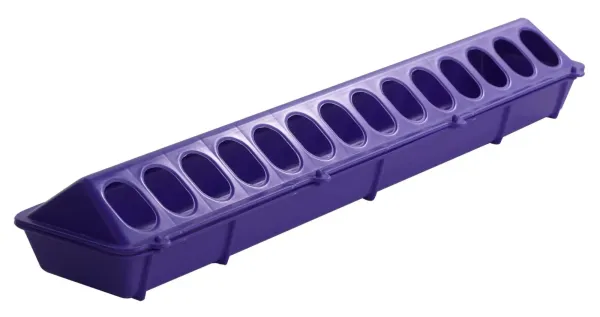 Plastic Flip-Top Poultry Ground Feeder
