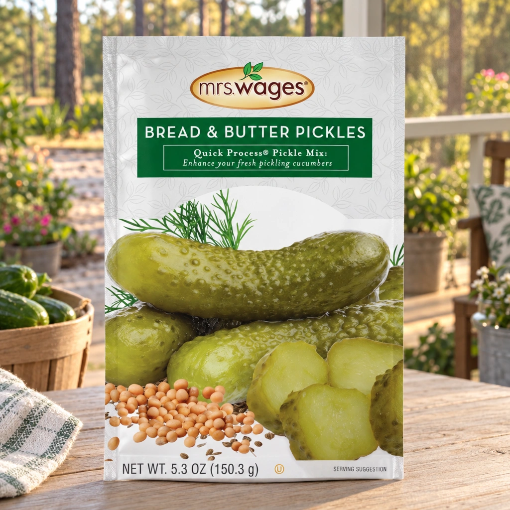 Bread & Butter Pickles Quick Process Pickle Mix