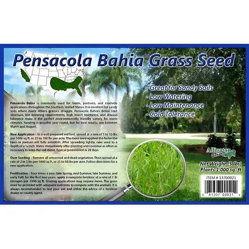 Pensacola Bahiagrass Seed