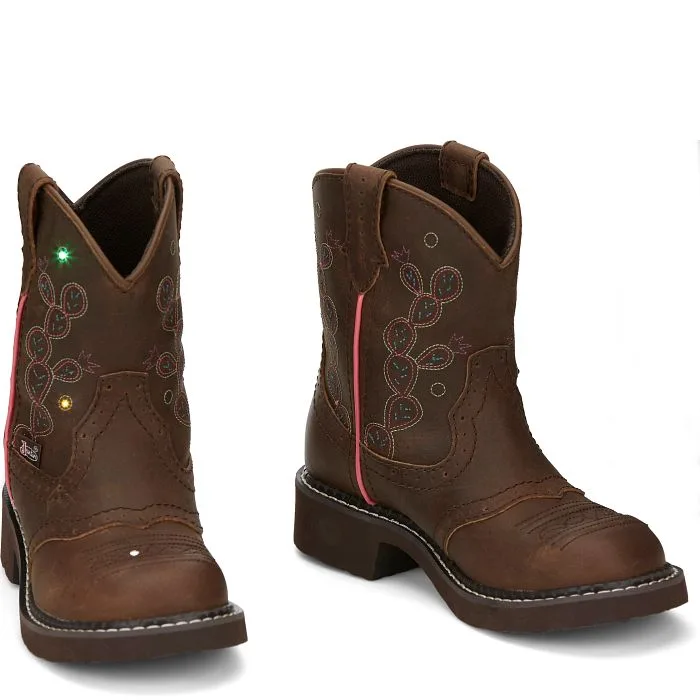 Glitzi Kids' Light-Up Western Boot | Justin Boots
