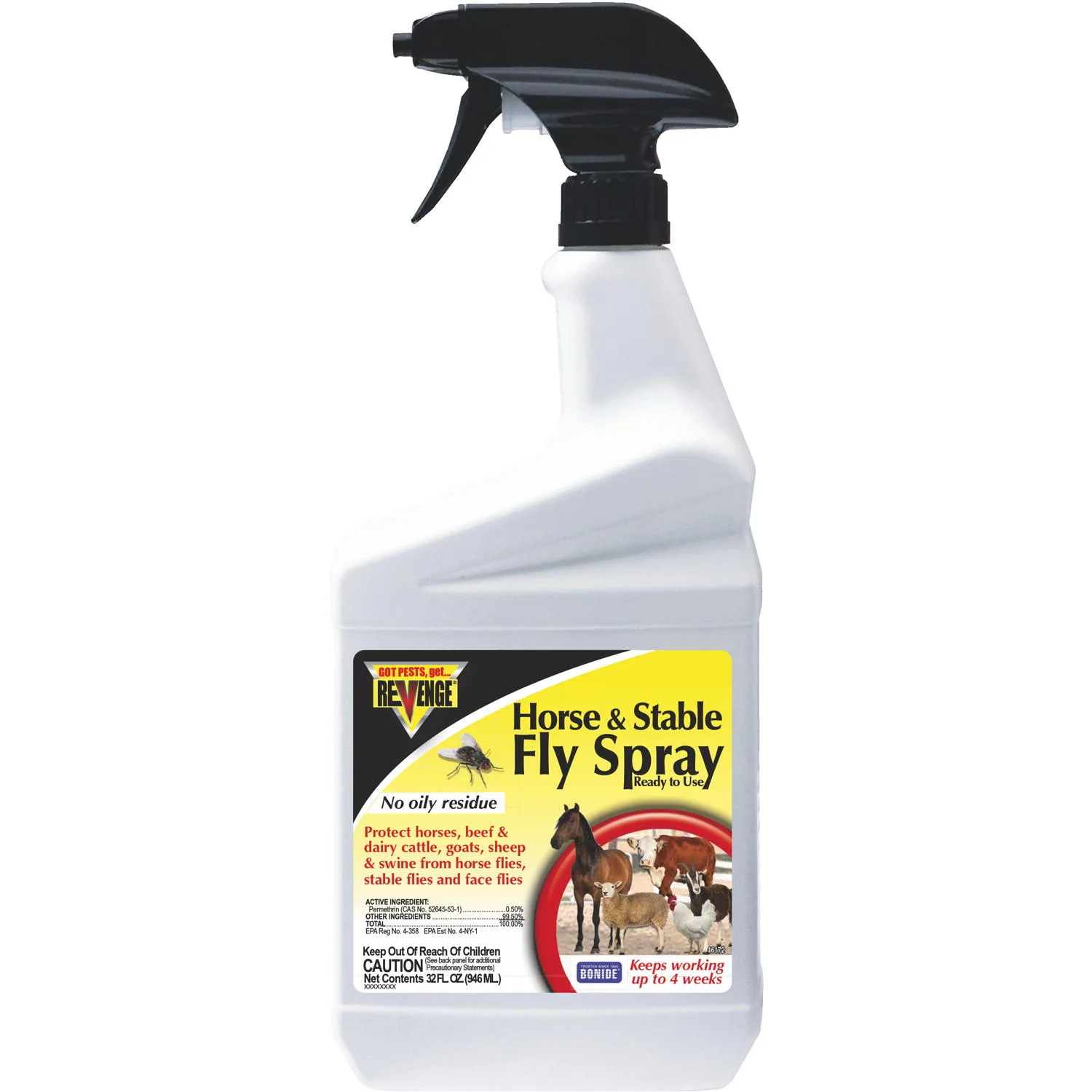 Bonide Revenge Horse & Stable Fly Spray RTU