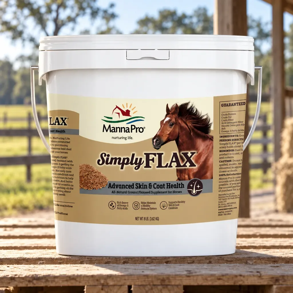 Manna Pro Simply Flax, 8 lb, rural Northwest Florida