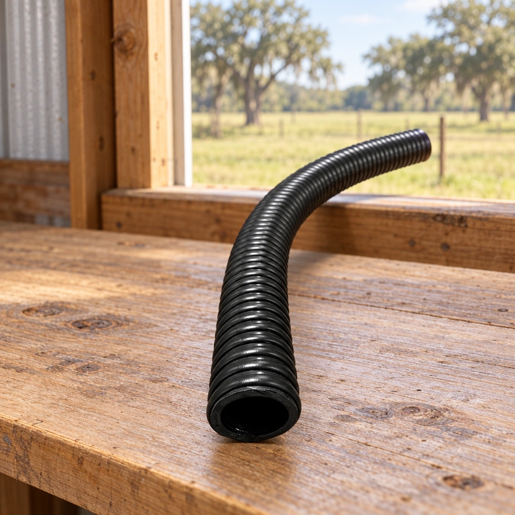 Kanaflex 1-Inch Black 50 PSI EPDM Suction Hose, Sold by the Foot