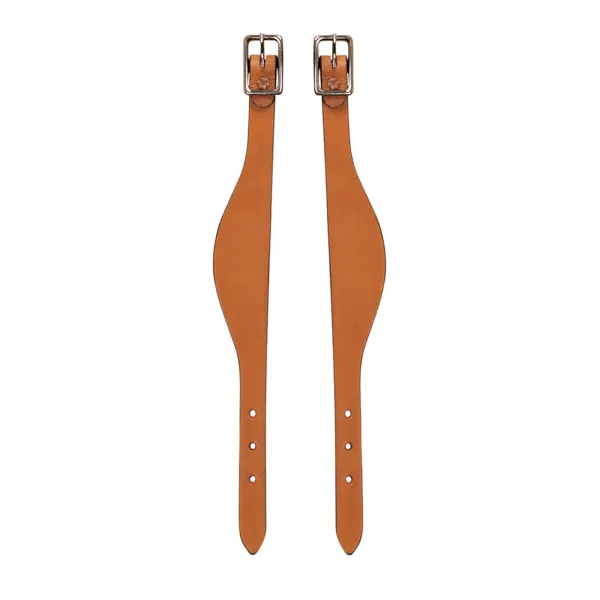 Bridle Leather Fender Hobbles, Flared