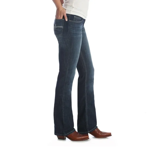 Wrangler Women's Mae Boot Cut Jeans 09MWZDO