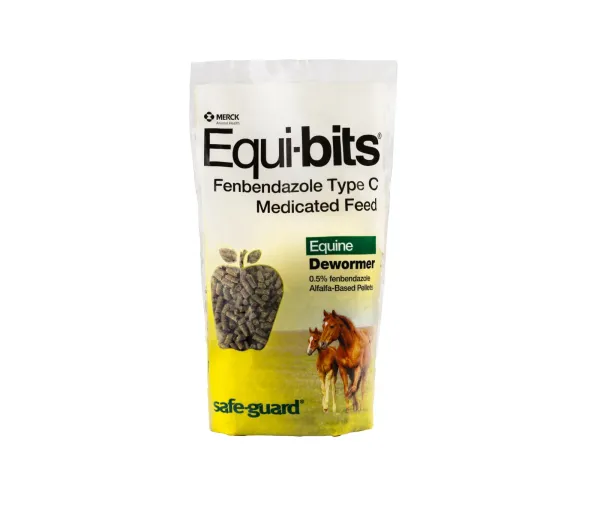 SAFE-GUARD (fenbendazole) EQUI-BITS Fenbendazole Type C Medicated Feed, 1.25 lb