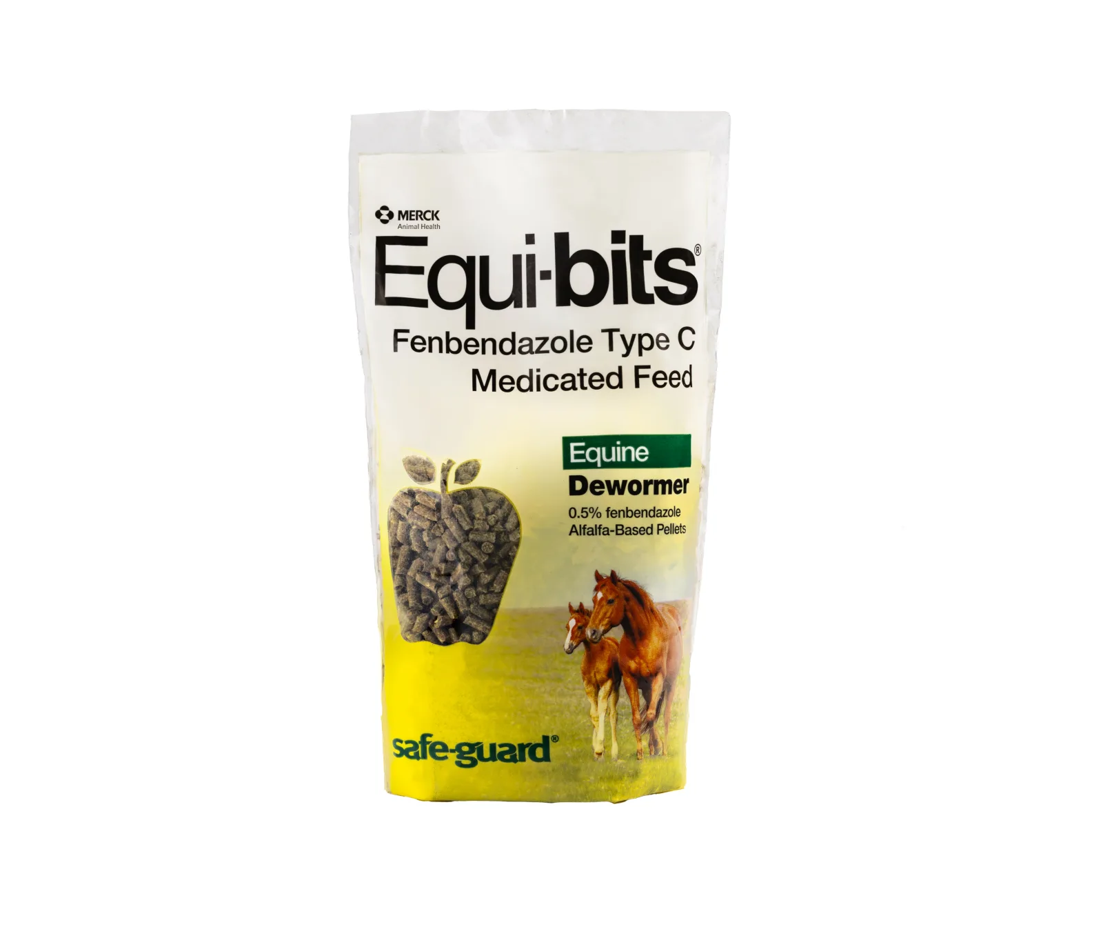 SafeGuard SAFE-GUARD (fenbendazole) EQUI-BITS Fenbendazole Type C Medicated Feed, 1.25 lb