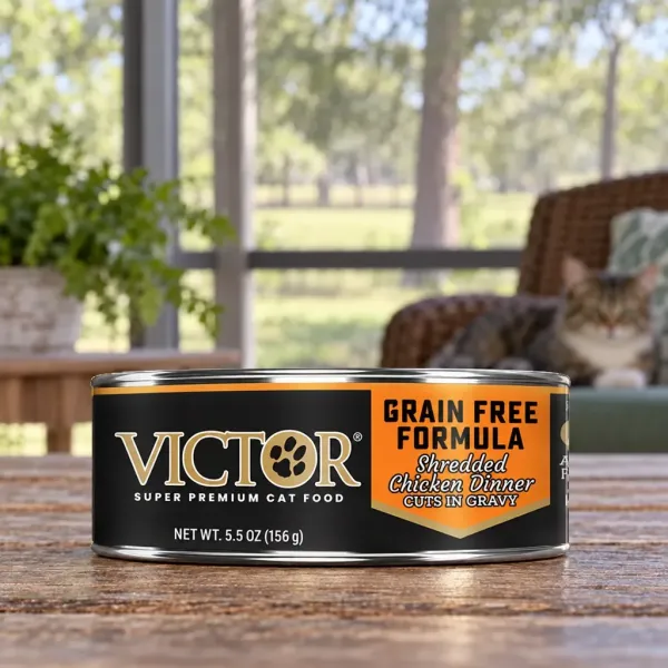 Grain Free Shredded Chicken Dinner Cuts in Gravy Cat Food
