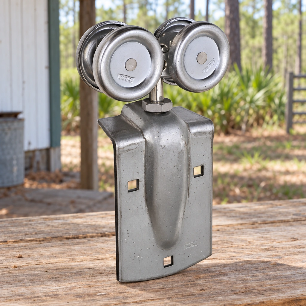 Western Products Box Rail Hanger with Door Strap