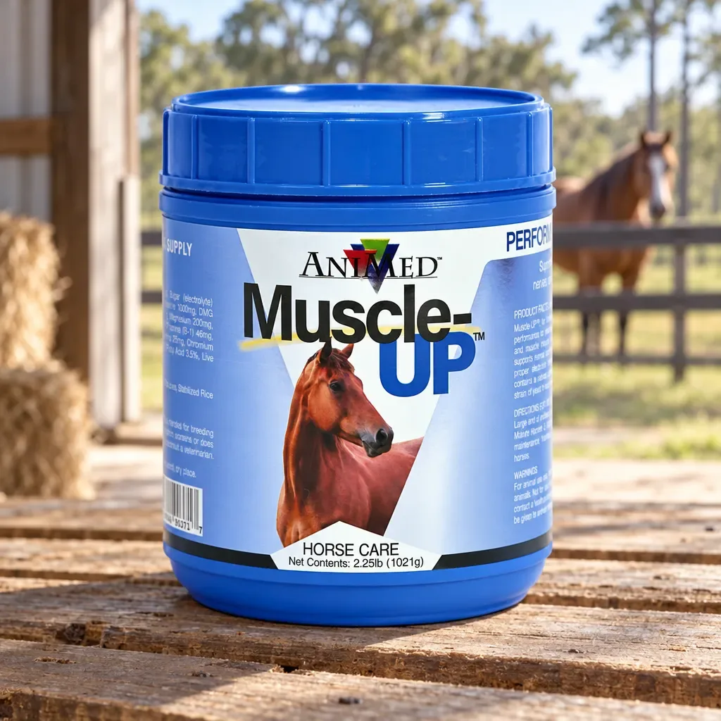 AniMed Muscle-Up Powder for Horses, 2.25 lb, rural Northwest Florida