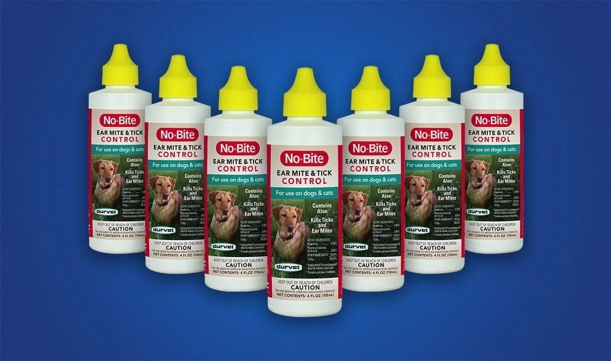 Durvet No-Bite Ear Mite & Tick Control