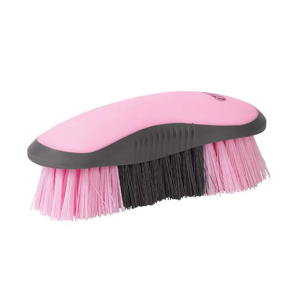 Weaver Leather Dandy Brush in Gray/Pink