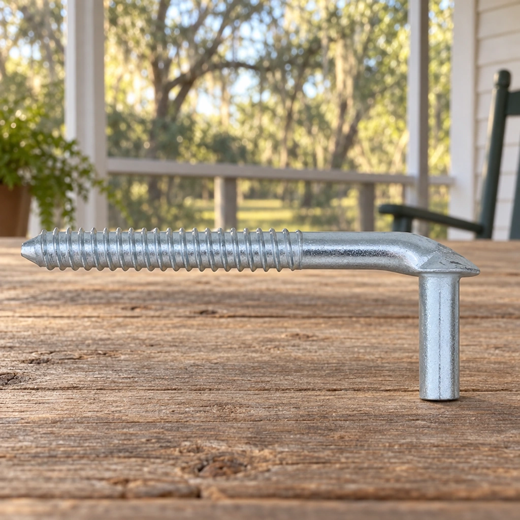 Mid-Park 5/8 in x 6 in Male Lag Screw Hinge