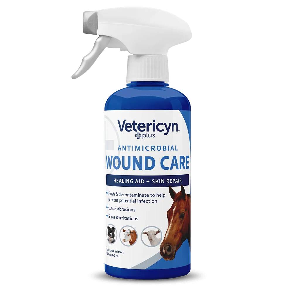 Vetericyn Plus Antimicrobial Equine Wound and Skin Care