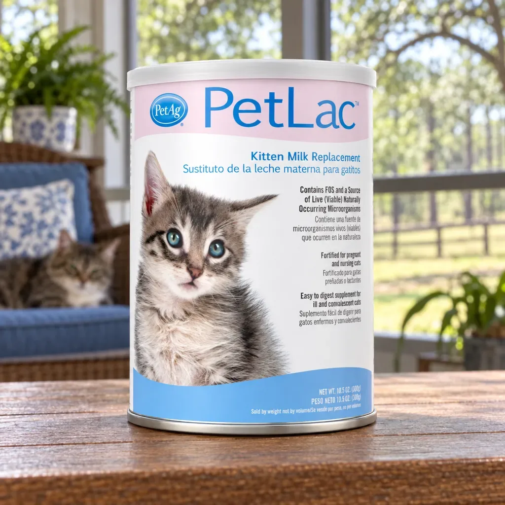 PetAg PetLac Kitten Milk Replacer, 10.5 oz, rural Northwest Florida