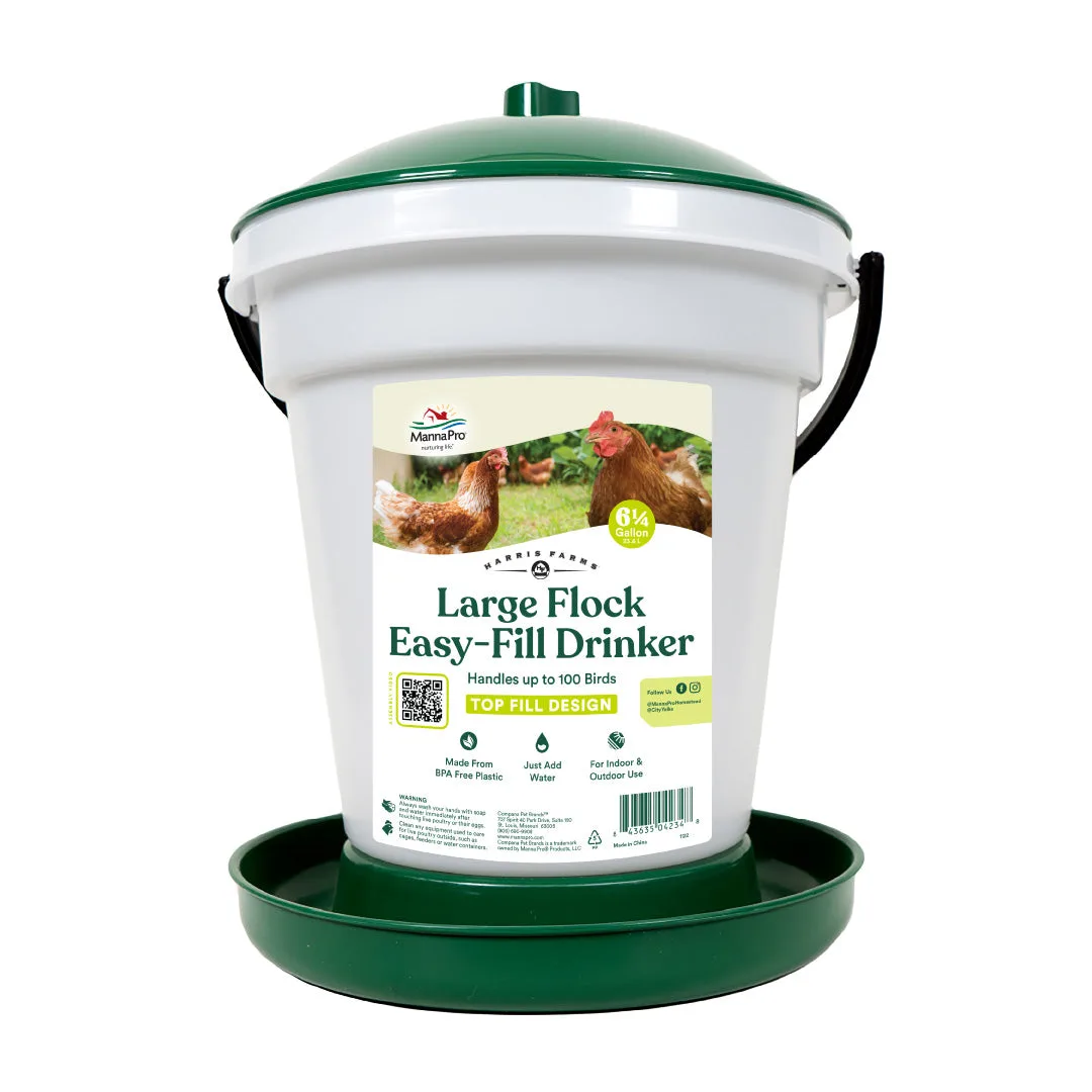 Manna Pro Harris Farms Hanging Poultry Drinker