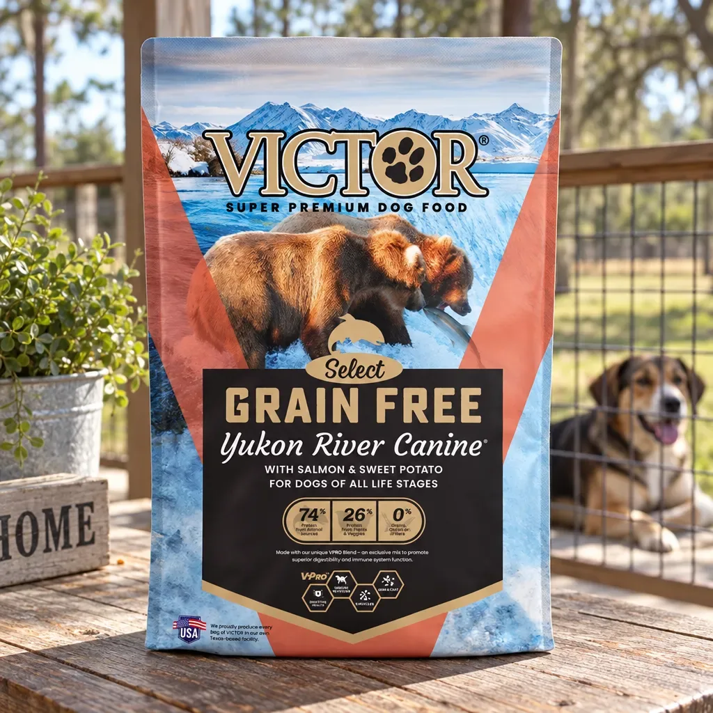 VICTOR Grain Free Yukon River Canine Dog Food, 30 lb, rural Northwest Florida