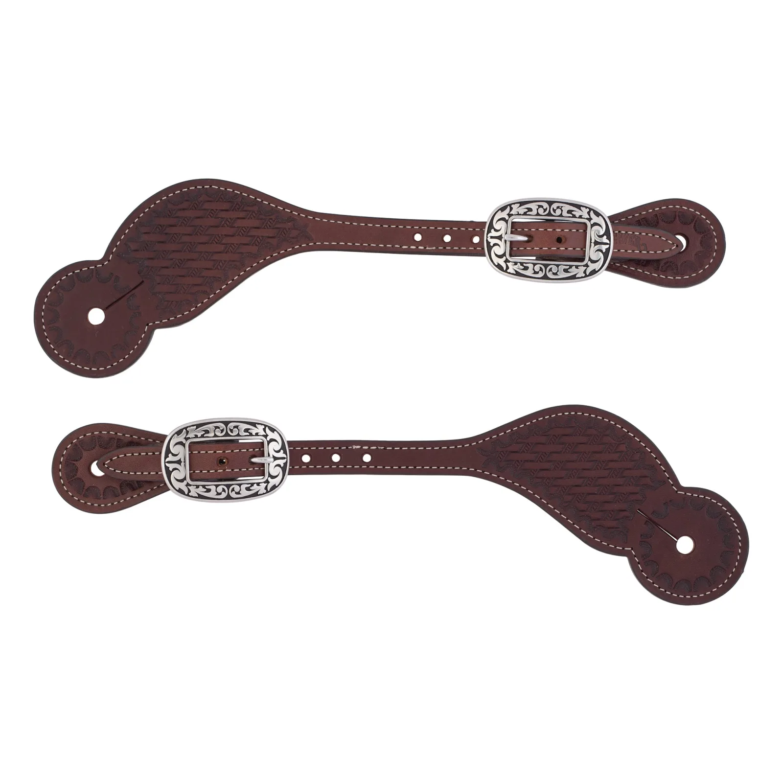 Weaver Leather Basin Cowboy Spur Straps, Regular
