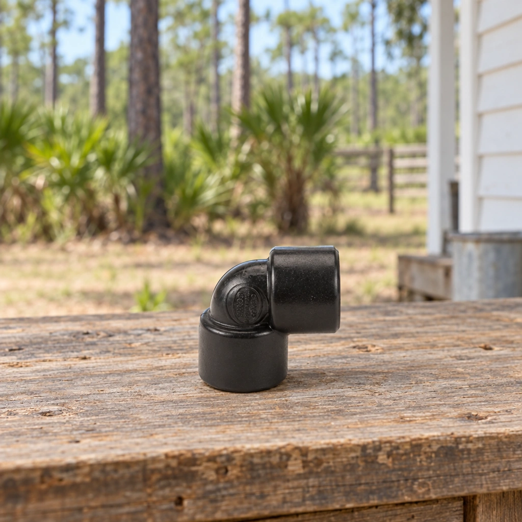 Banjo 1/2-Inch FPT 90-Degree Poly Pipe Elbow EL050-90