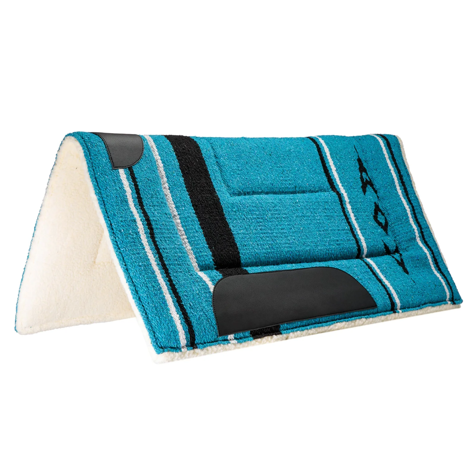 Weaver Leather Acrylic Saddle Pad, Straight in Blue