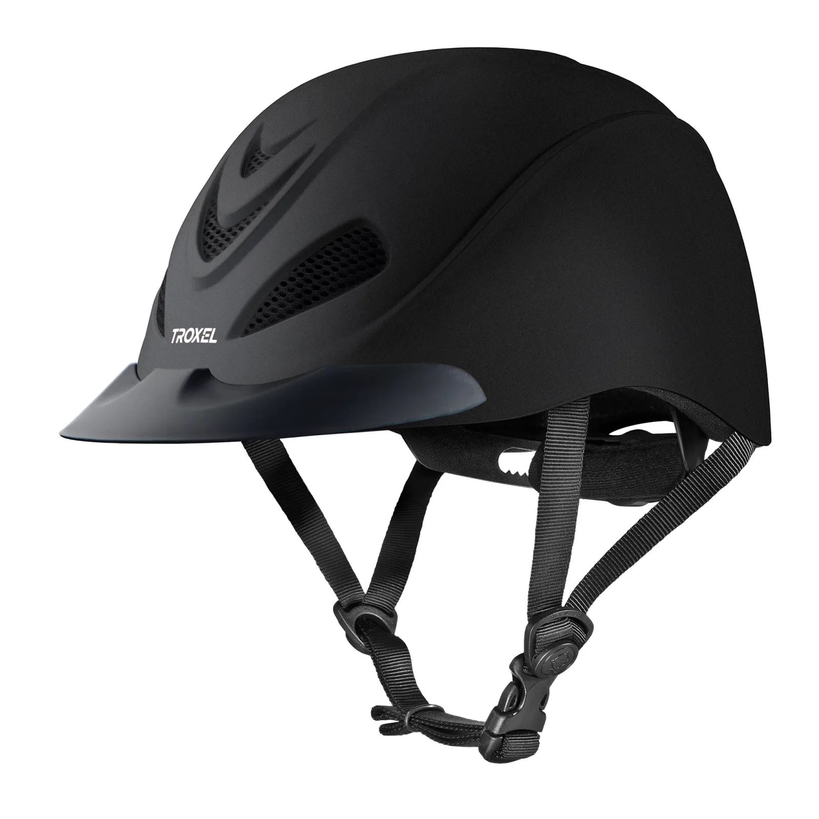 Troxel Liberty Riding Helmet in Black Duratec