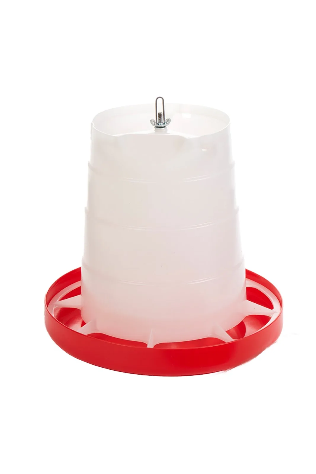 Little Giant Deluxe Plastic Hanging Poultry Feeder in 11 lb