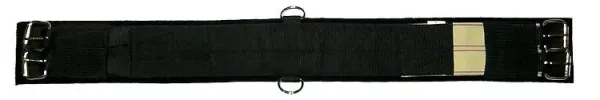 Neoprene Endurance Girth w/ 1-1/4″ Roller Buckles & D-Ring