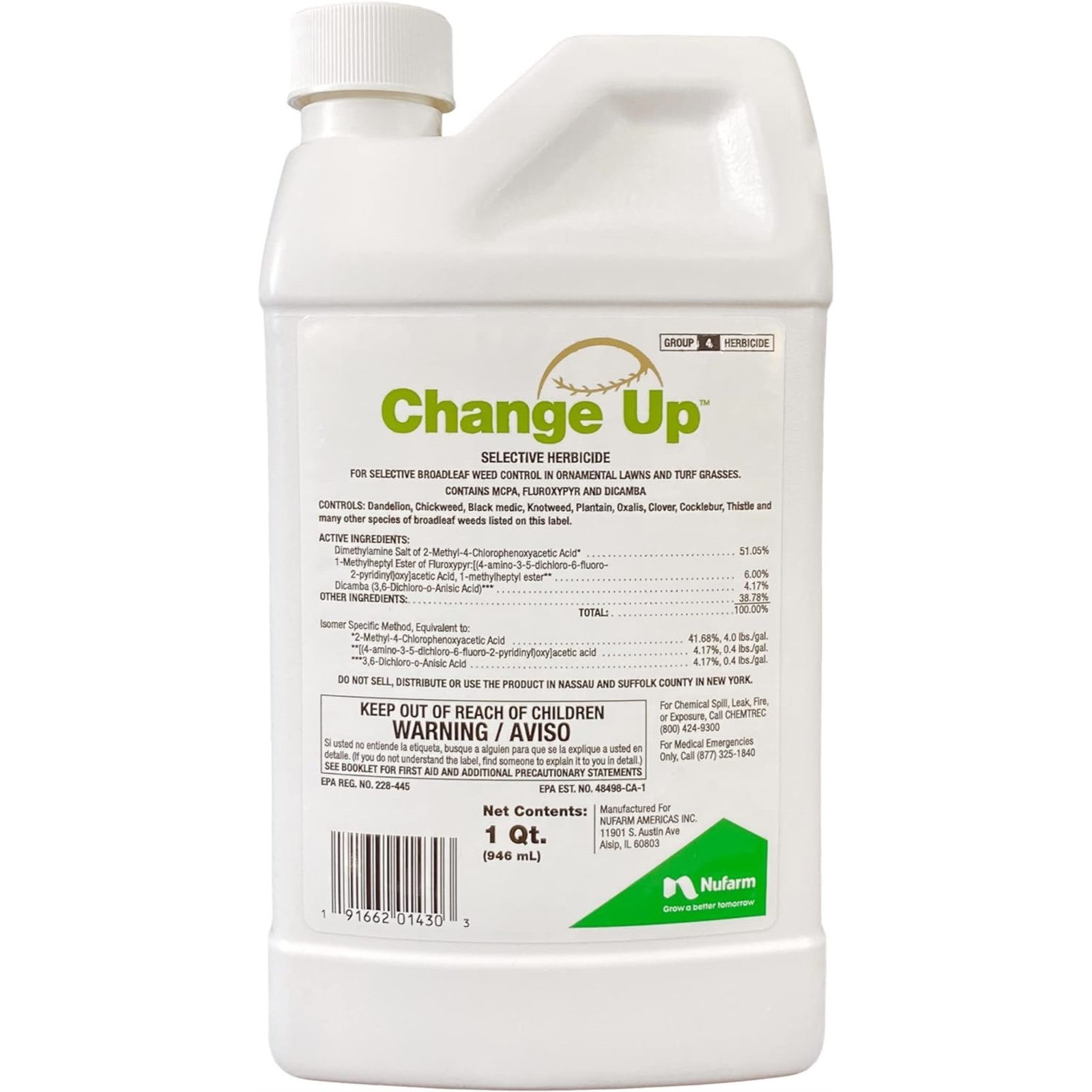 Change Up Selective Herbicide