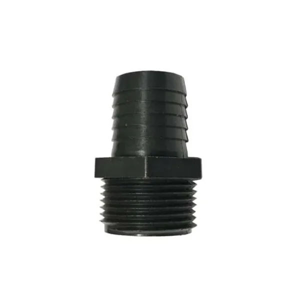 1 in MPT x 1 in HB Hose Barb Poly