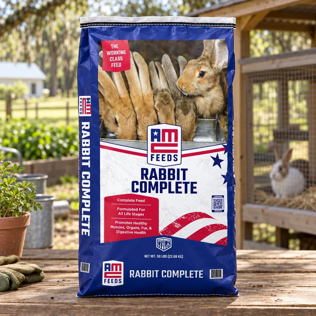 American Classic Rabbit Complete, 50 lb, rural Northwest Florida
