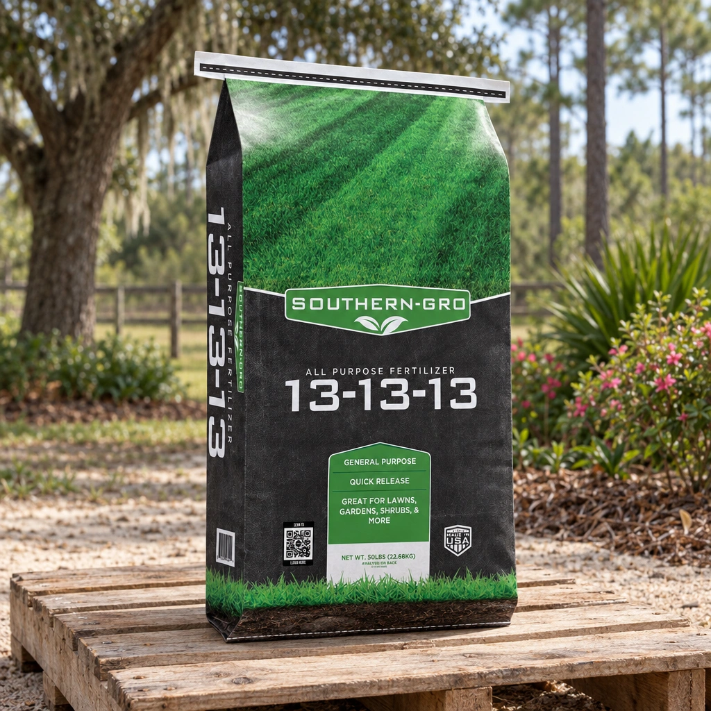 SouthernGRO 13-13-13 quick-release fertilizer, 50 lb
