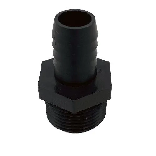 3/4 in MPT x 1/2 in HB Poly Hose Barb
