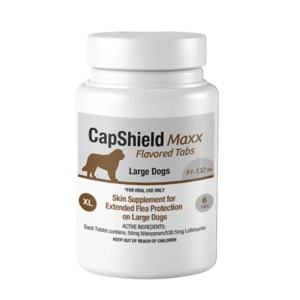 CapShield Maxx Flavored Tabs for Large Dogs 91-132 lbs