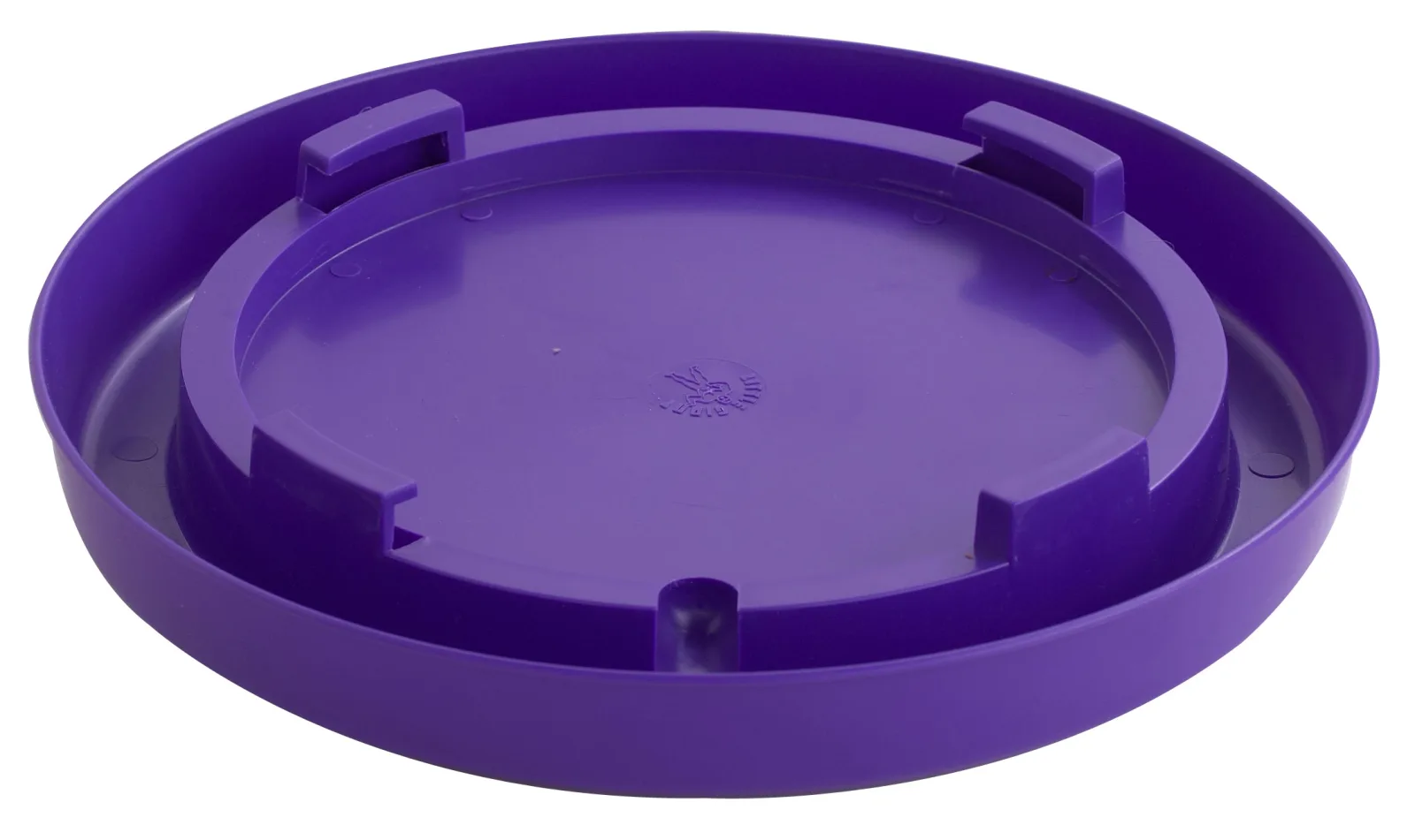 Little Giant 1 Gallon Nesting-Style Poultry Waterer Base in Purple