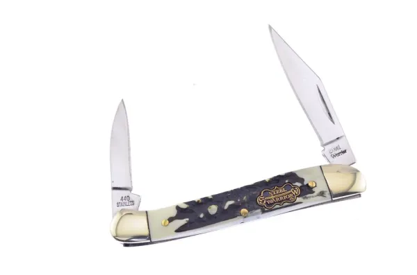 Steel Warrior Stag Bone Resin Little Copperhead